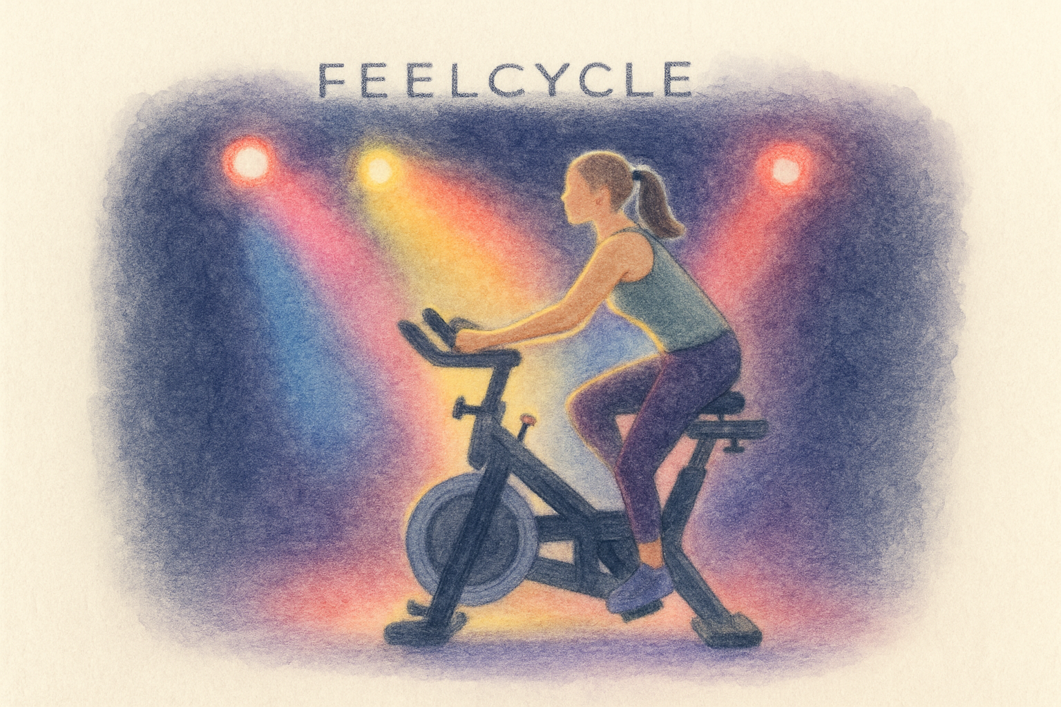 FEELCYCLEで汗だくな一日