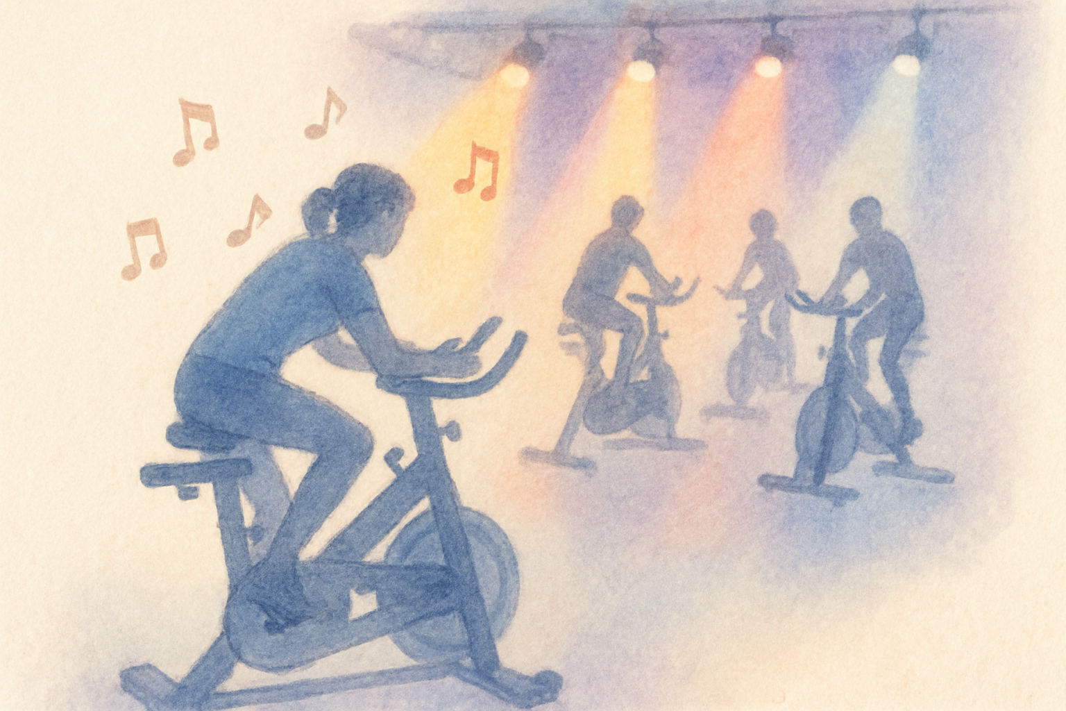 FEELCYCLEで汗を流した夜