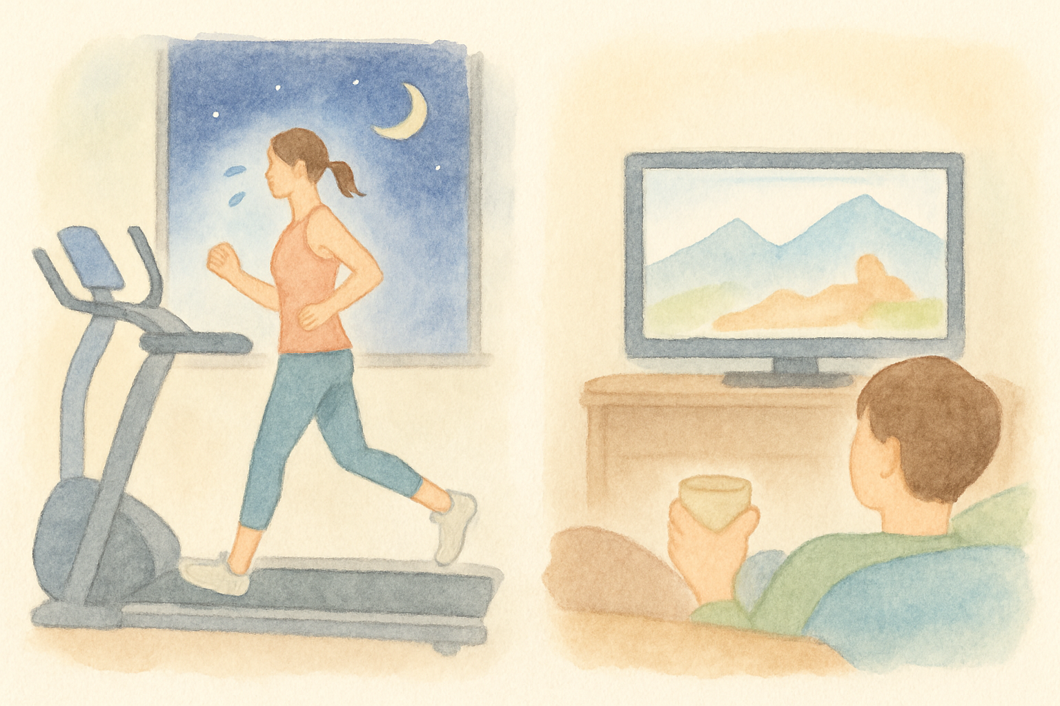 汗と笑いの夜