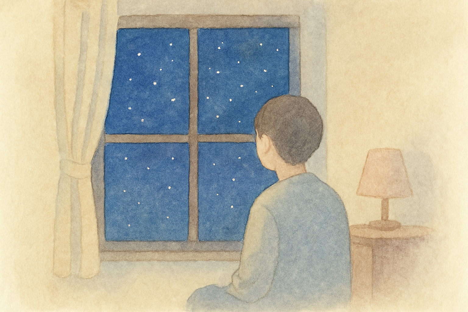 夜更かしの静寂