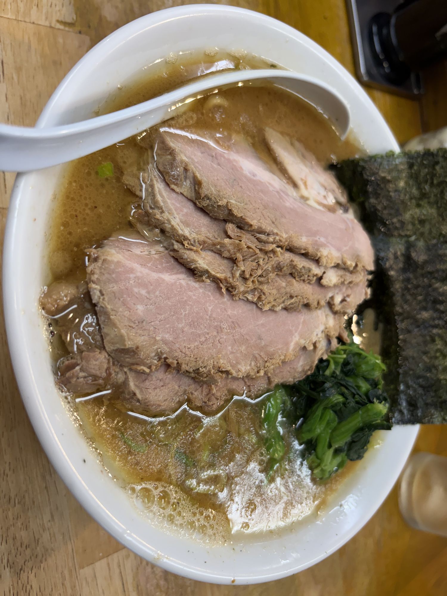 ラーメンで締める一日
