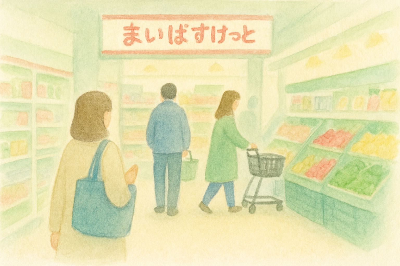 まいばすけっとでの小さな買い物