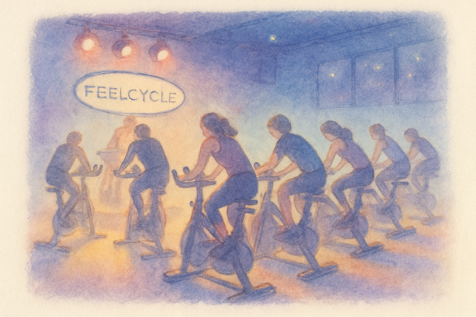 仕事帰りのFEELCYCLEでリフレッシュ
