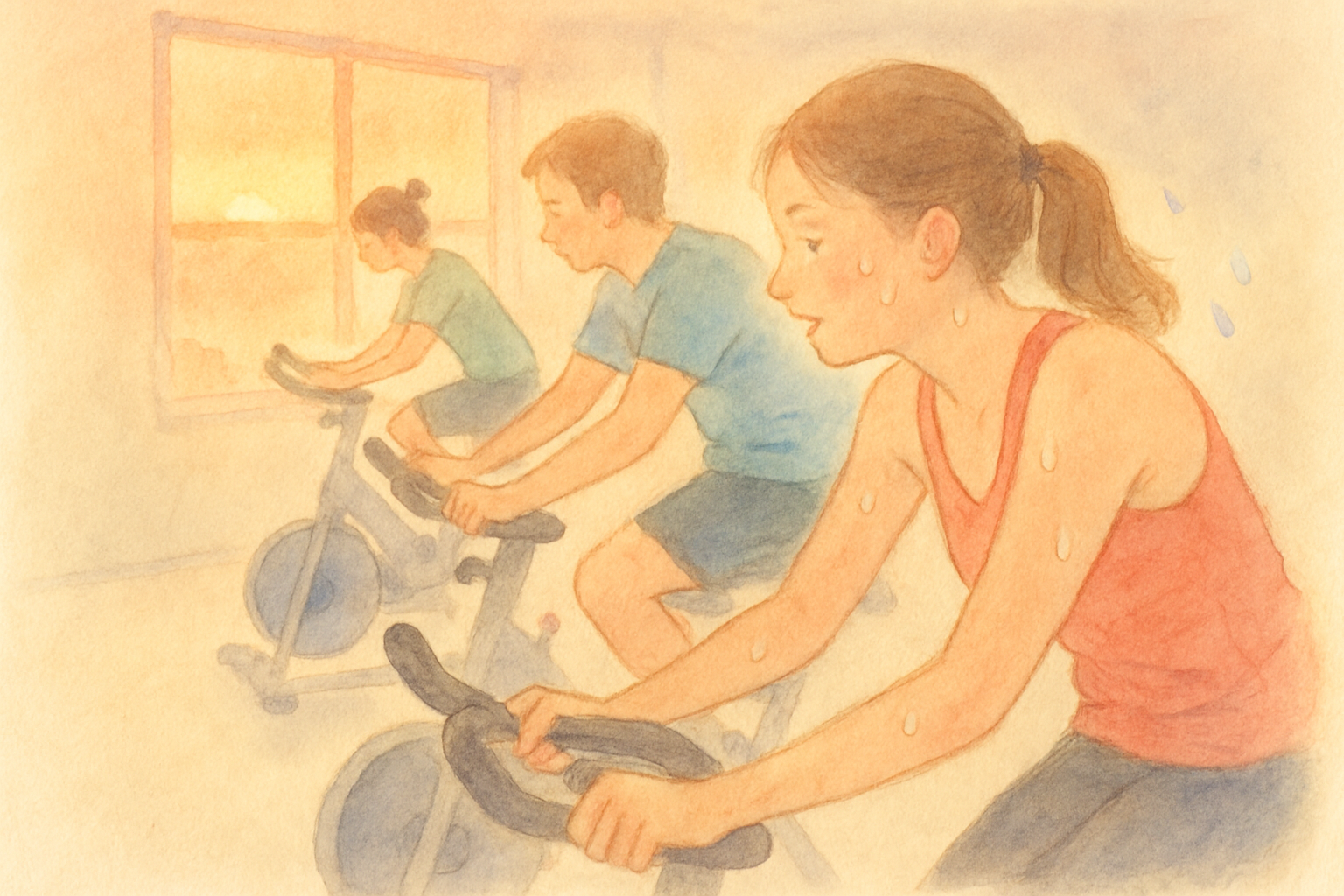 汗と笑いのFEELCYCLEデー