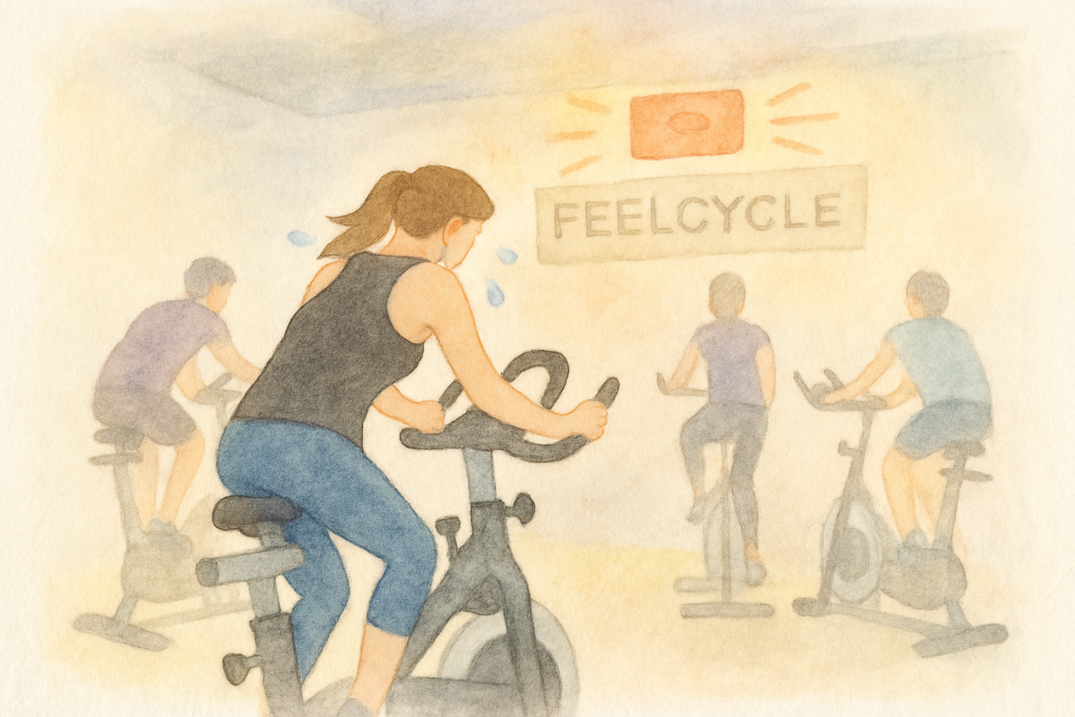 FEELCYCLEでリフレッシュ