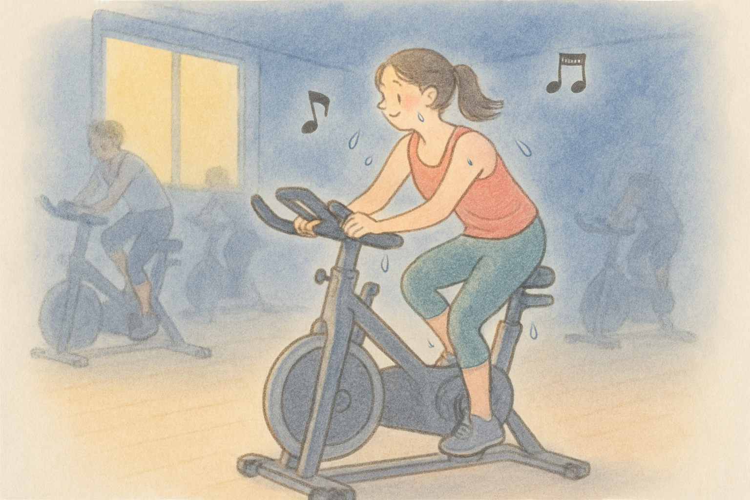 FEELCYCLEでリフレッシュ